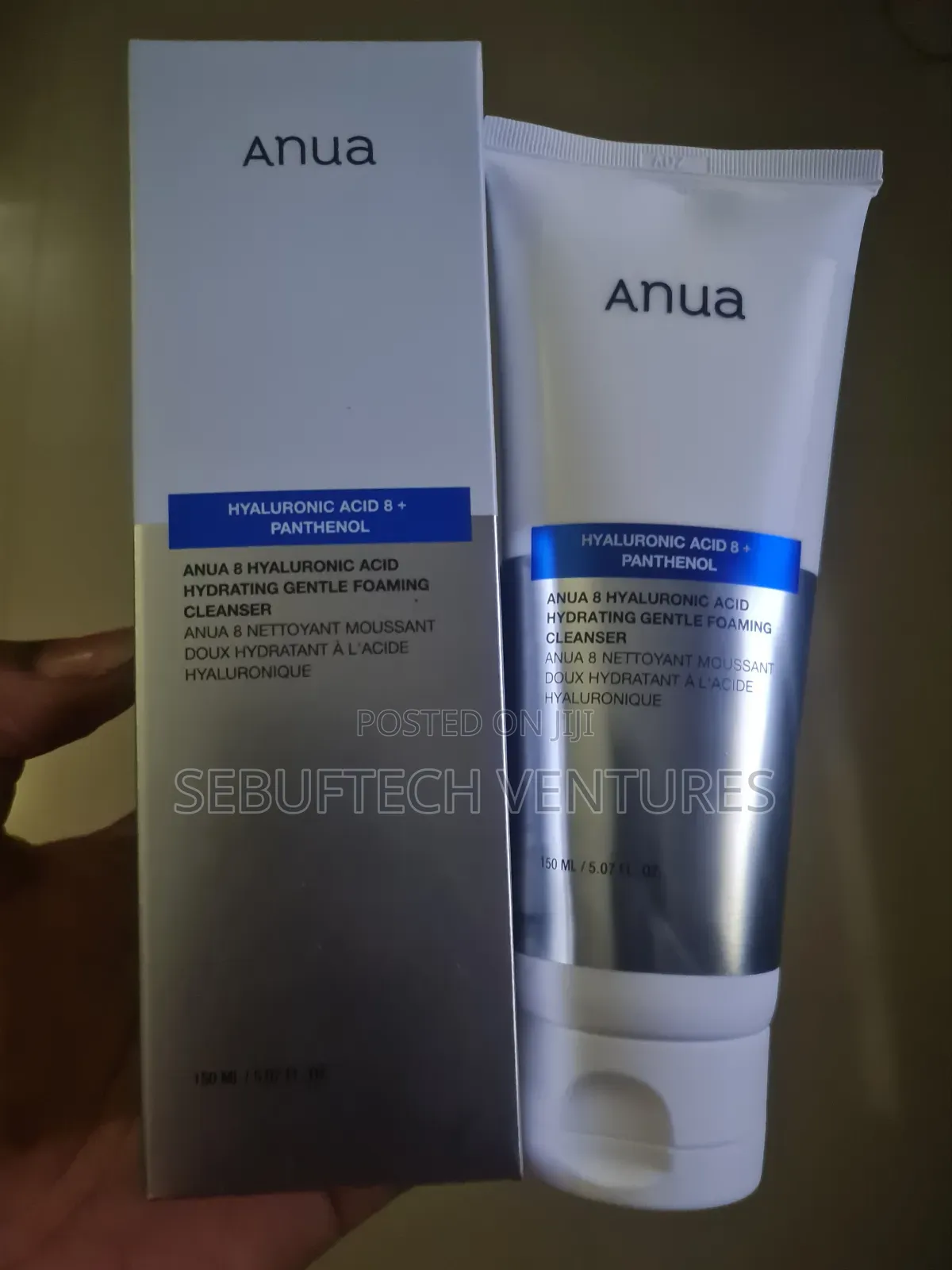 Anua Hyaluron 8 + Panthenol Hydrating Foaming Cleanser 150ml