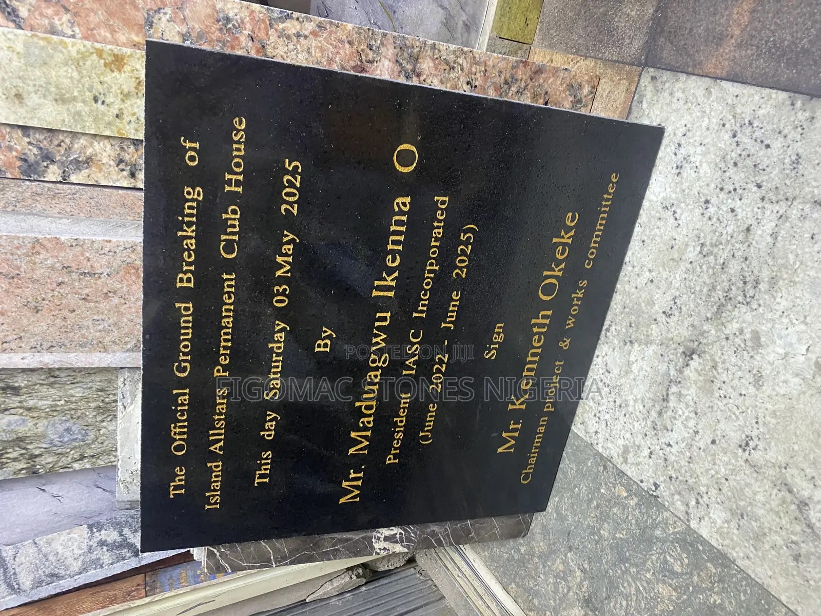 Engraving Mable Tiles