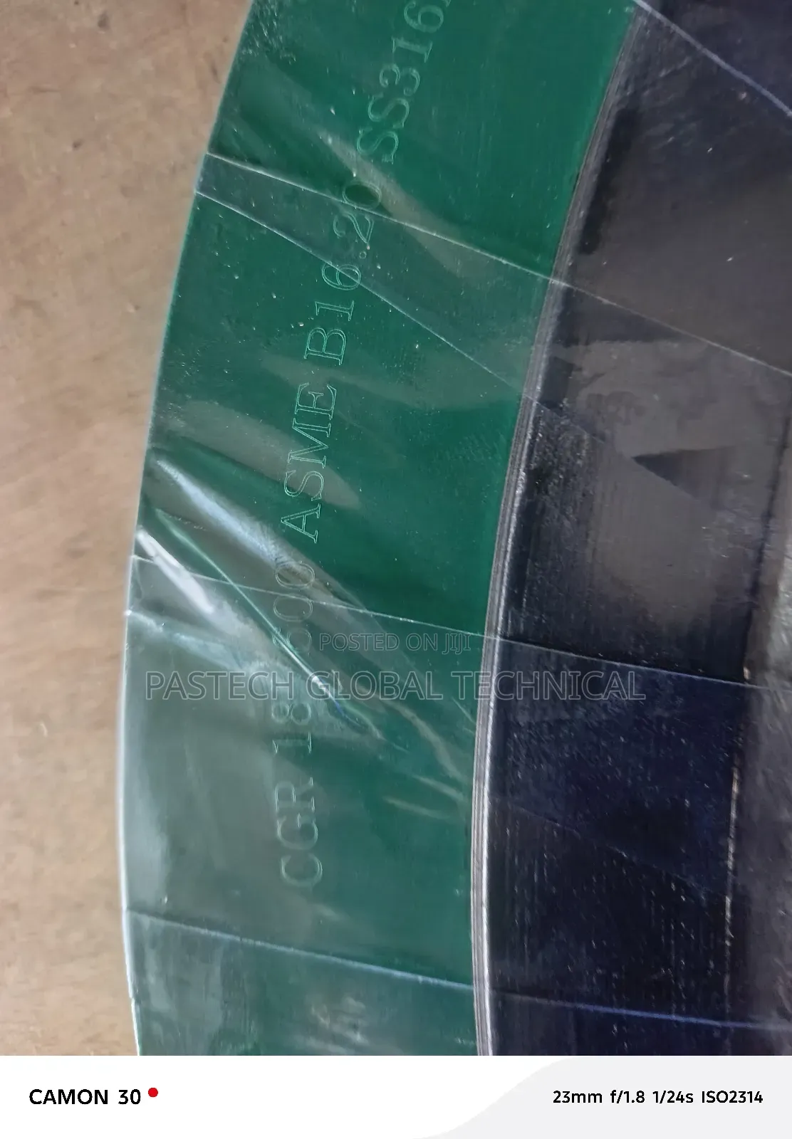 18" X 600# Spiral Wound Gasket, Asme B16.20
