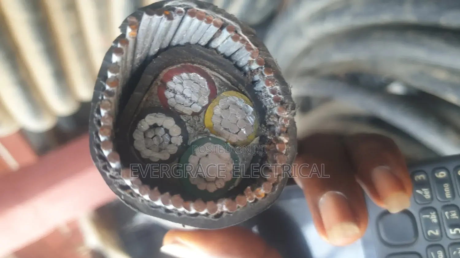 70mm 4core Aluminium Cable Armoured Cable.