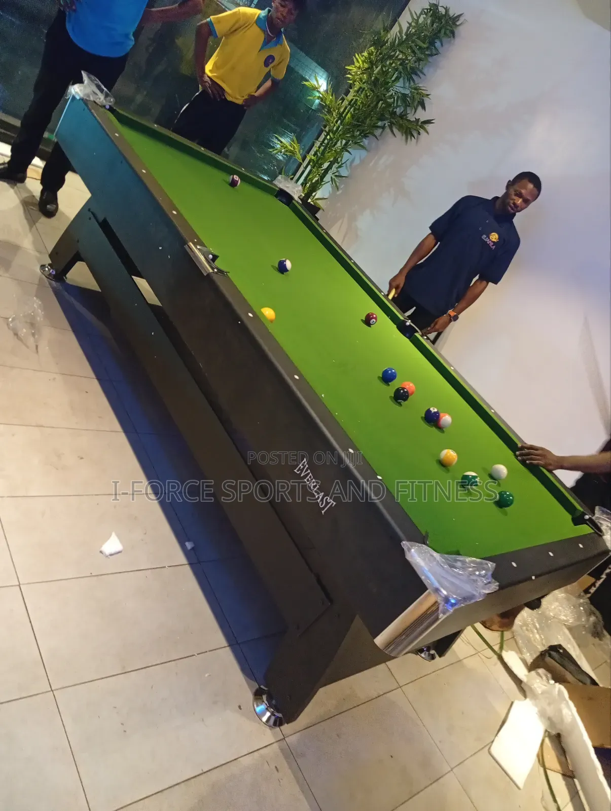 8ft Everlast Foreign Snooker Board