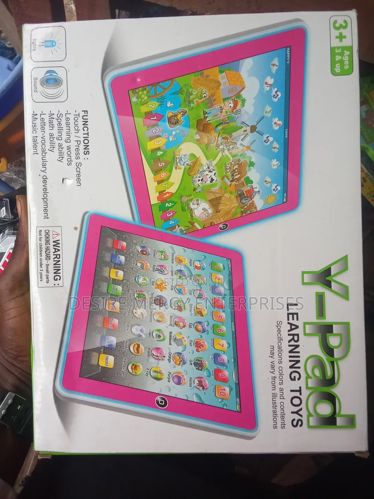 Y-Pad Kid Tablet.