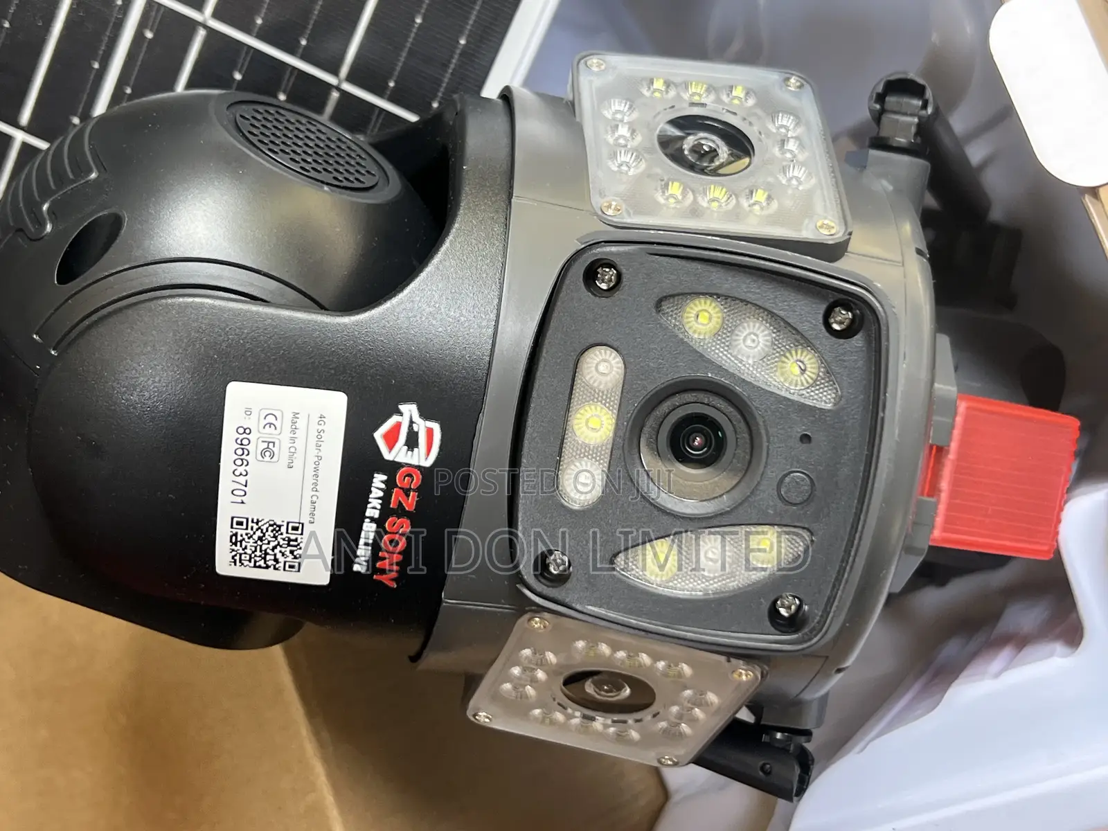 V380 CCTV Camera With 360 Rotating Lenses