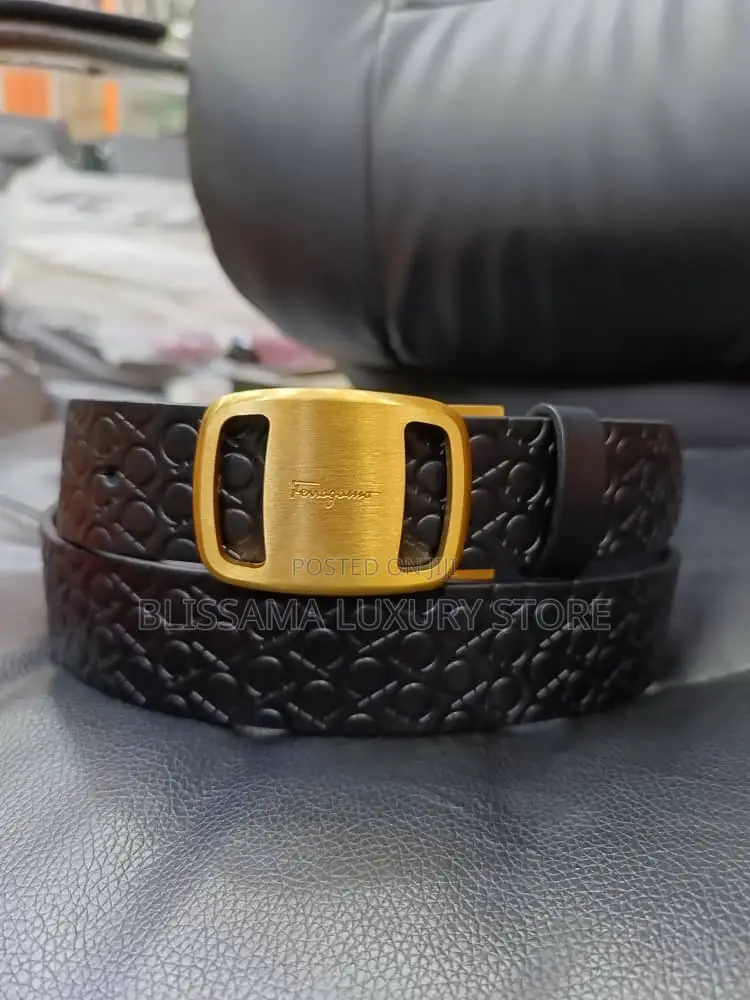 Original Leather Designer Men Waist Belts