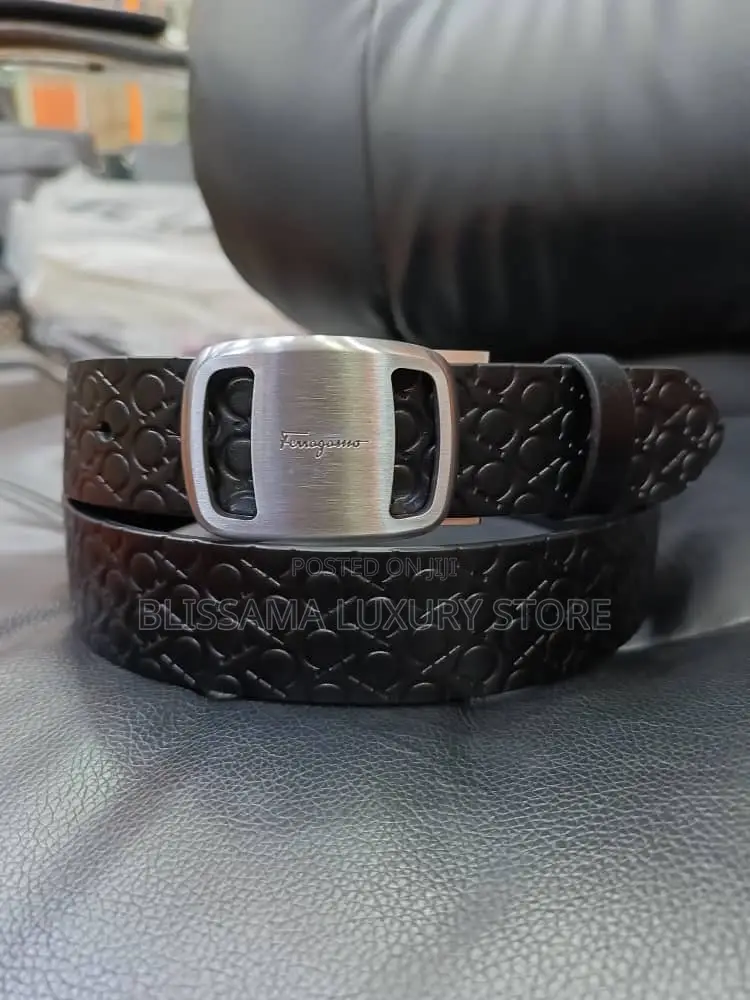 Original Leather Designer Men Waist Belts