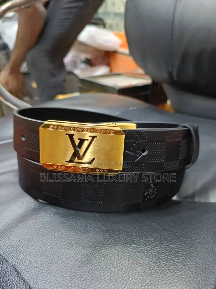 Original Leather Designer Men Waist Belts