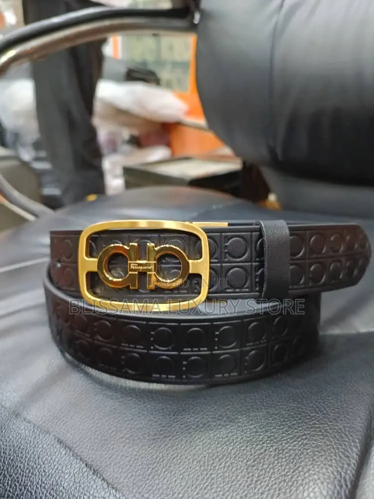 Original Leather Designer Men Waist Belts
