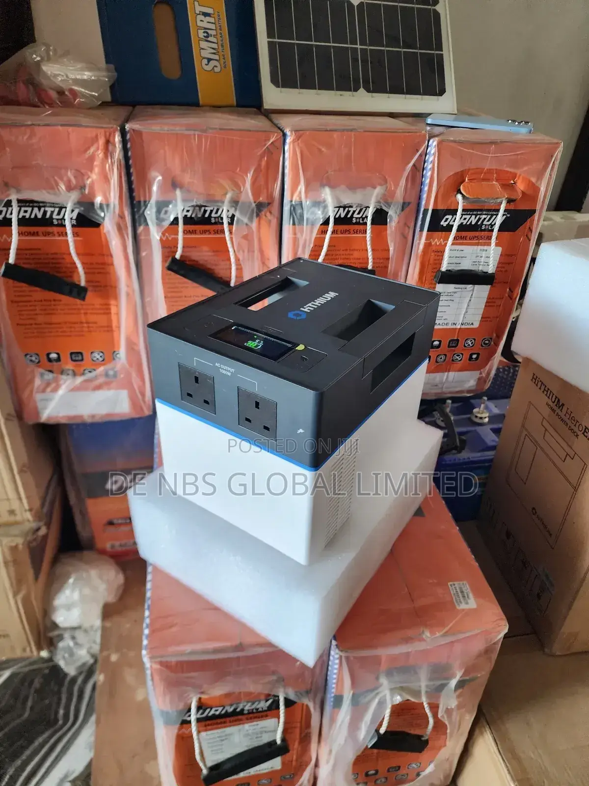 Hithium 2kwh Solar Generator With In-built Lithium Battery