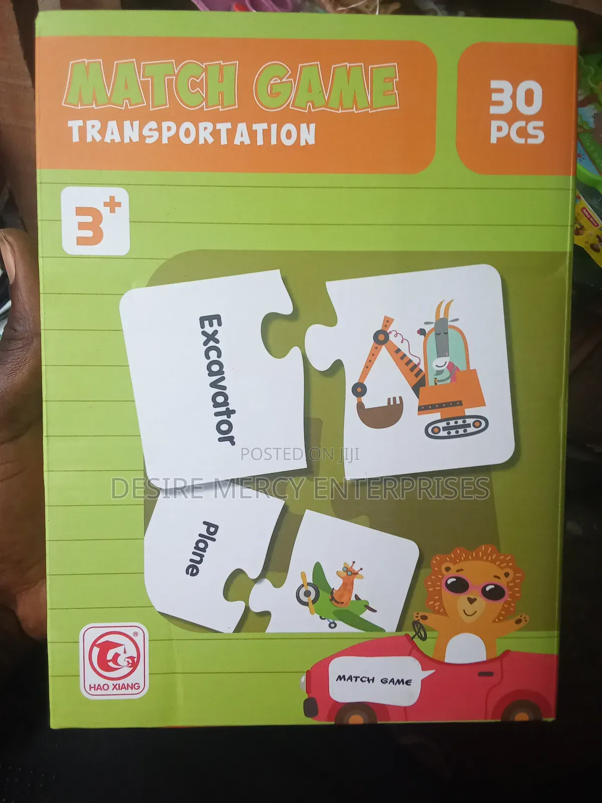 Match Game Words Transportation