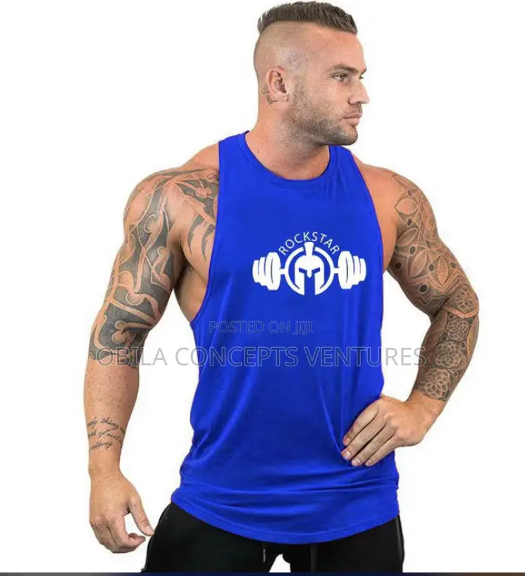 Quality Mens Sleeveless Gym Wear
