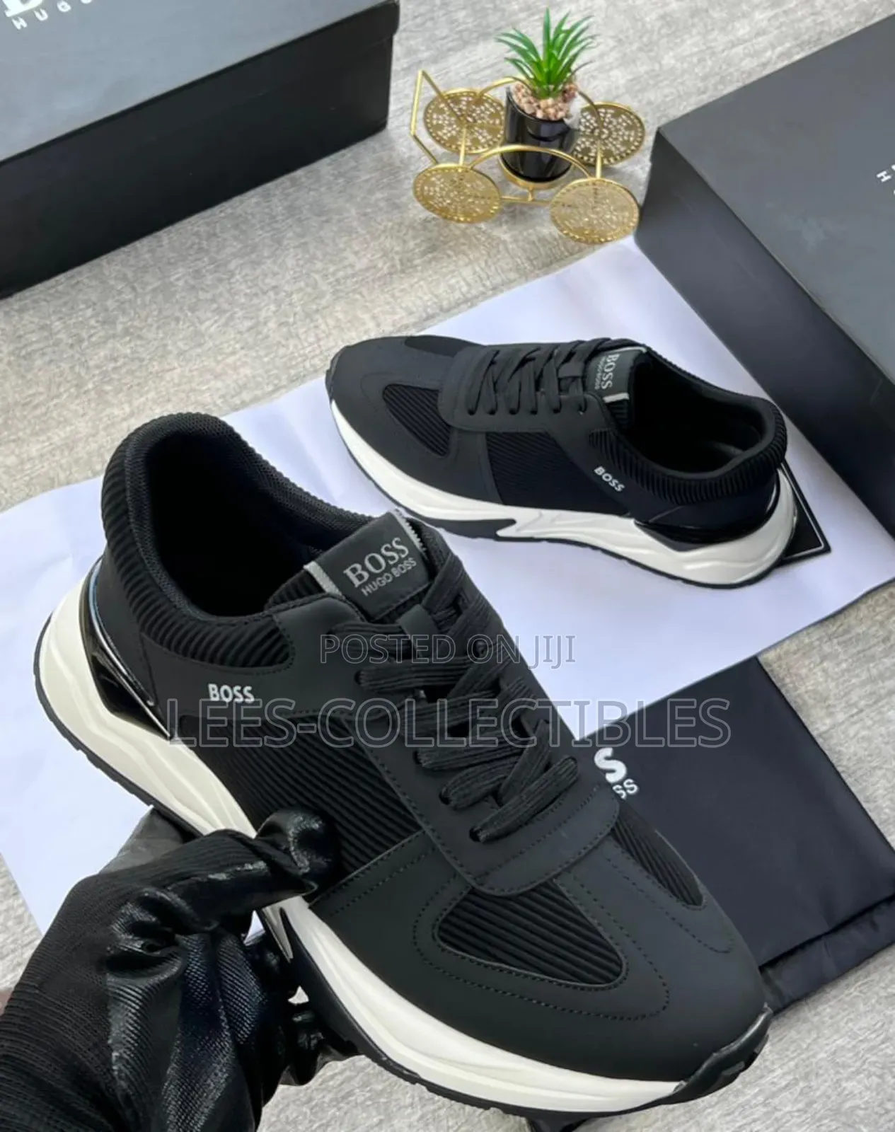 New Edition Hugo Boss Drip Sneakers