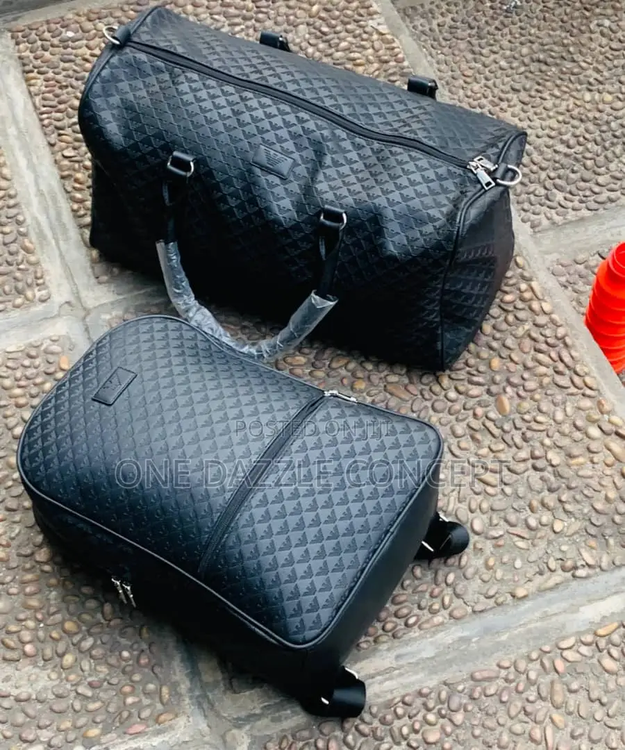 Luxury Backpack / Duffle Bag Genuine Leather