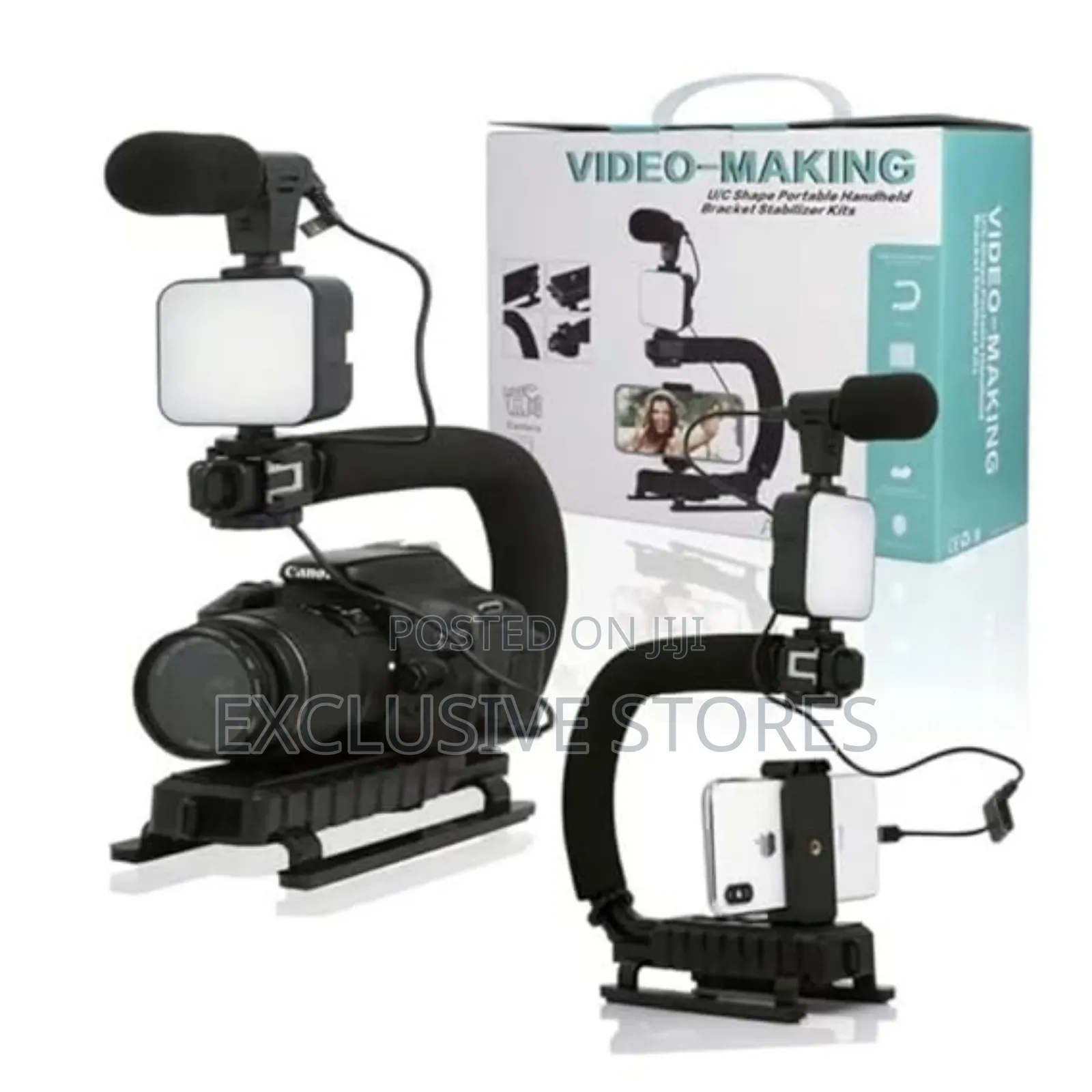 U Shaped Video Making Handheld Stabilizer Kit