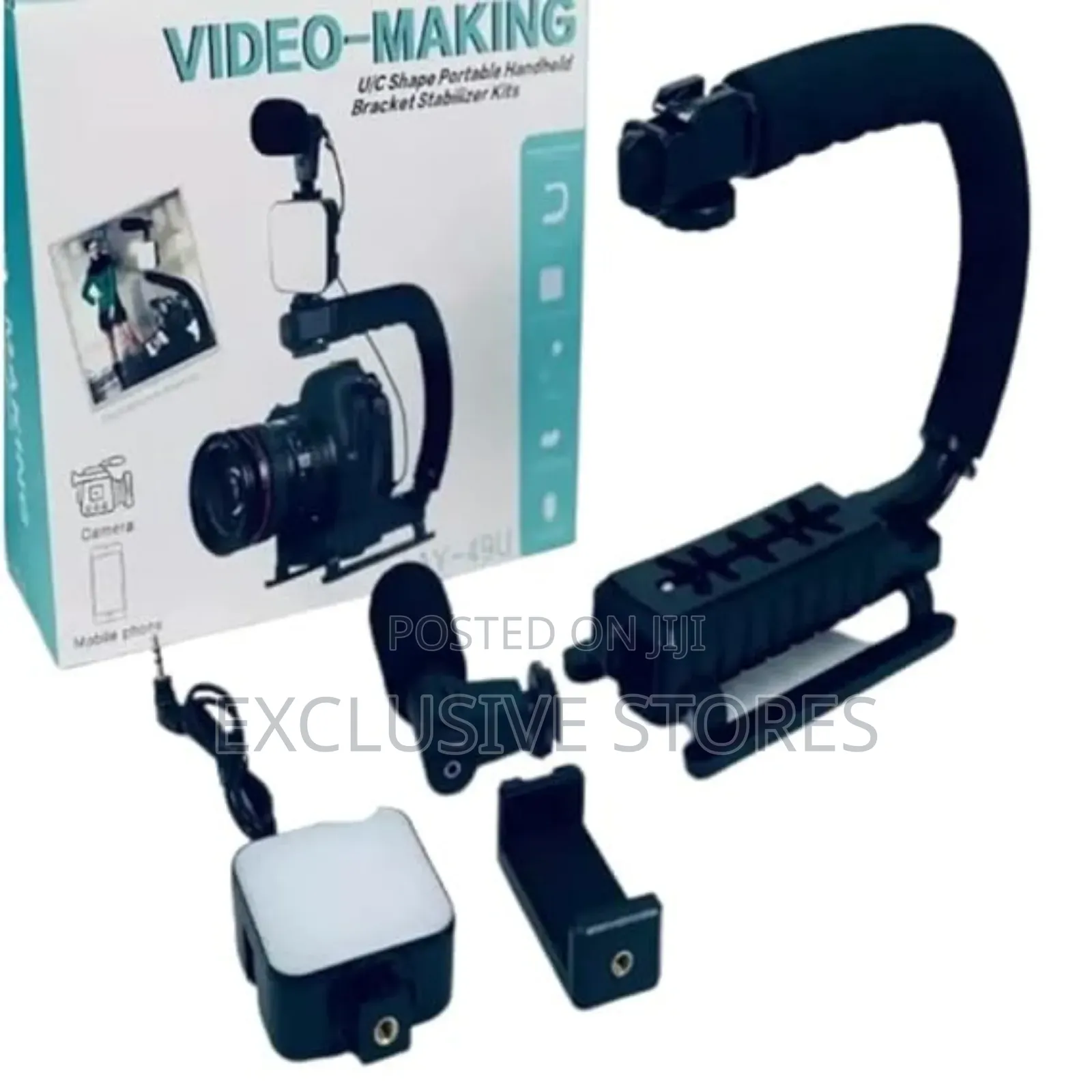 U Shaped Video Making Handheld Stabilizer Kit