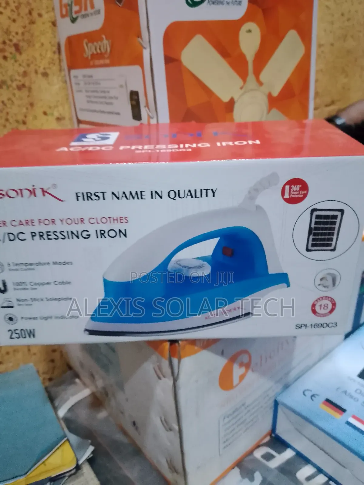 Ac/Dc Pressing Iron