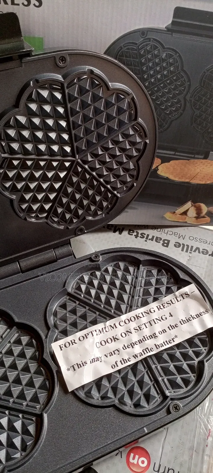 Slow Juicerheart-Shaped Brilliant Waffle Maker - 1200w