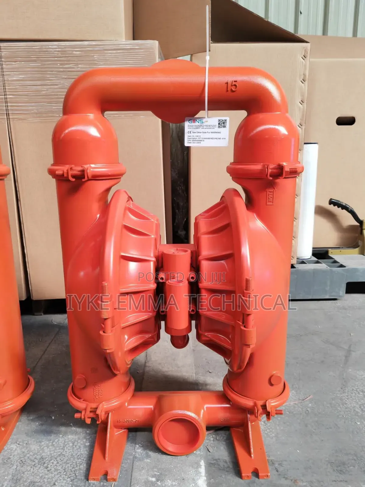 3" T15 Wilden Double Diaphragm Pump