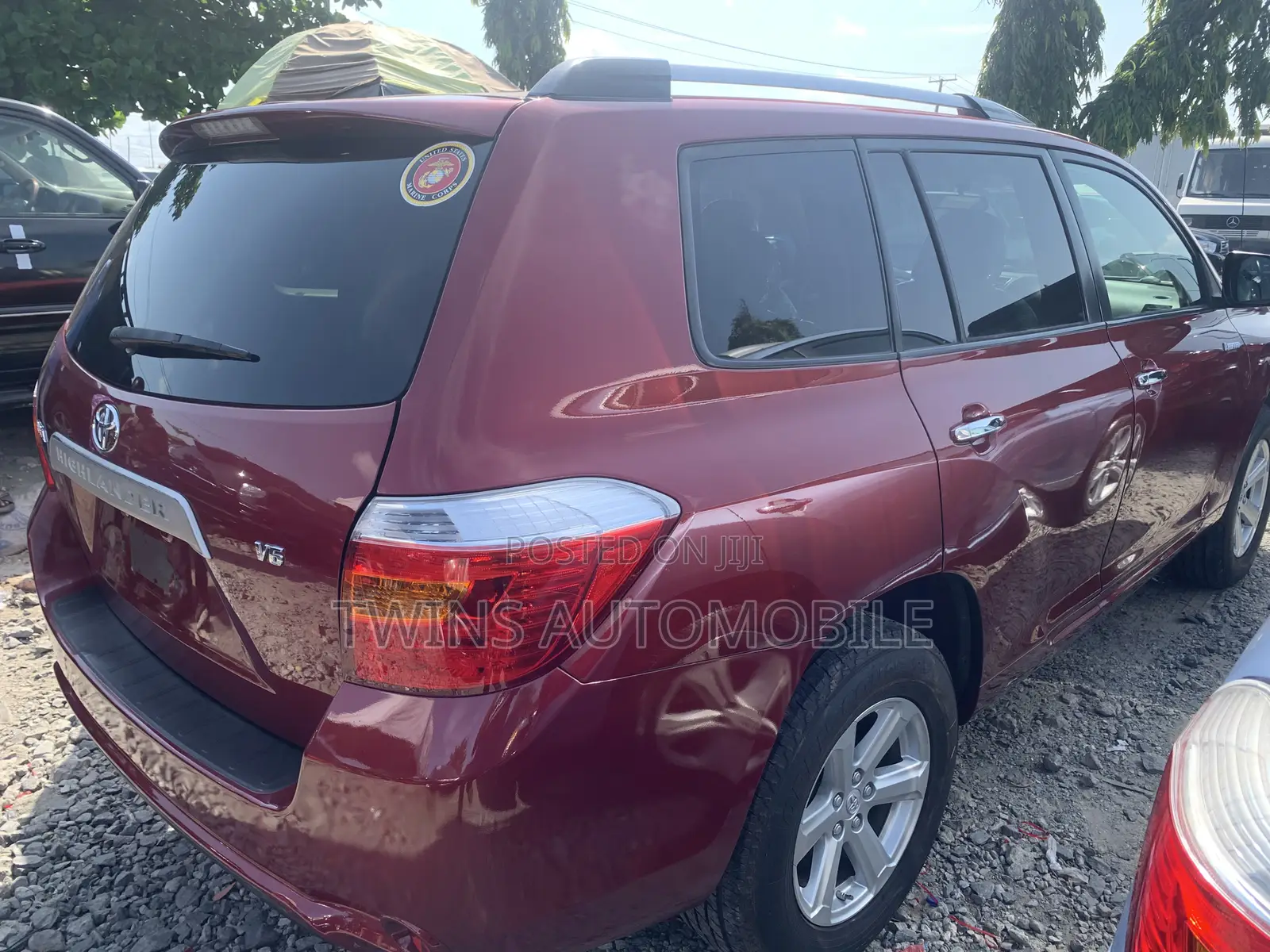 Toyota Highlander Limited 2009 Burgundy