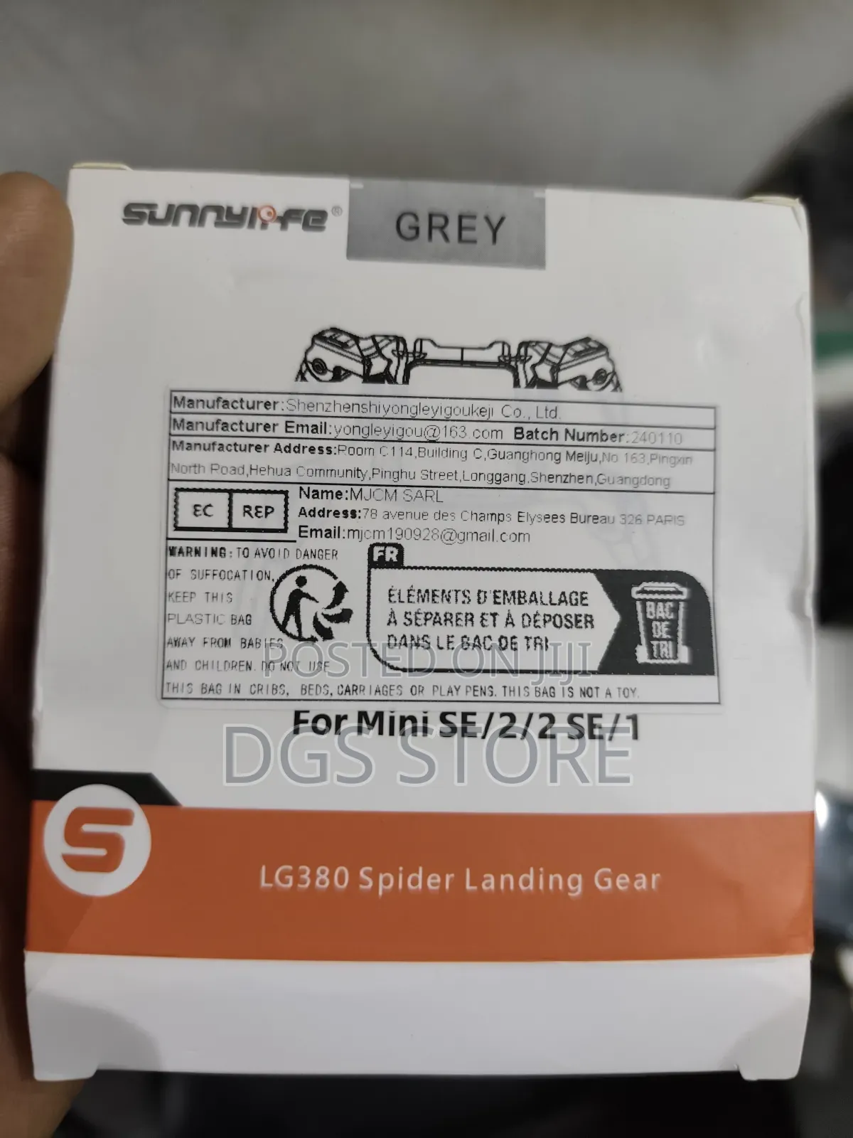 Lg380 Spider Landing Gear for Dji Mini Se/2/2 Se/1