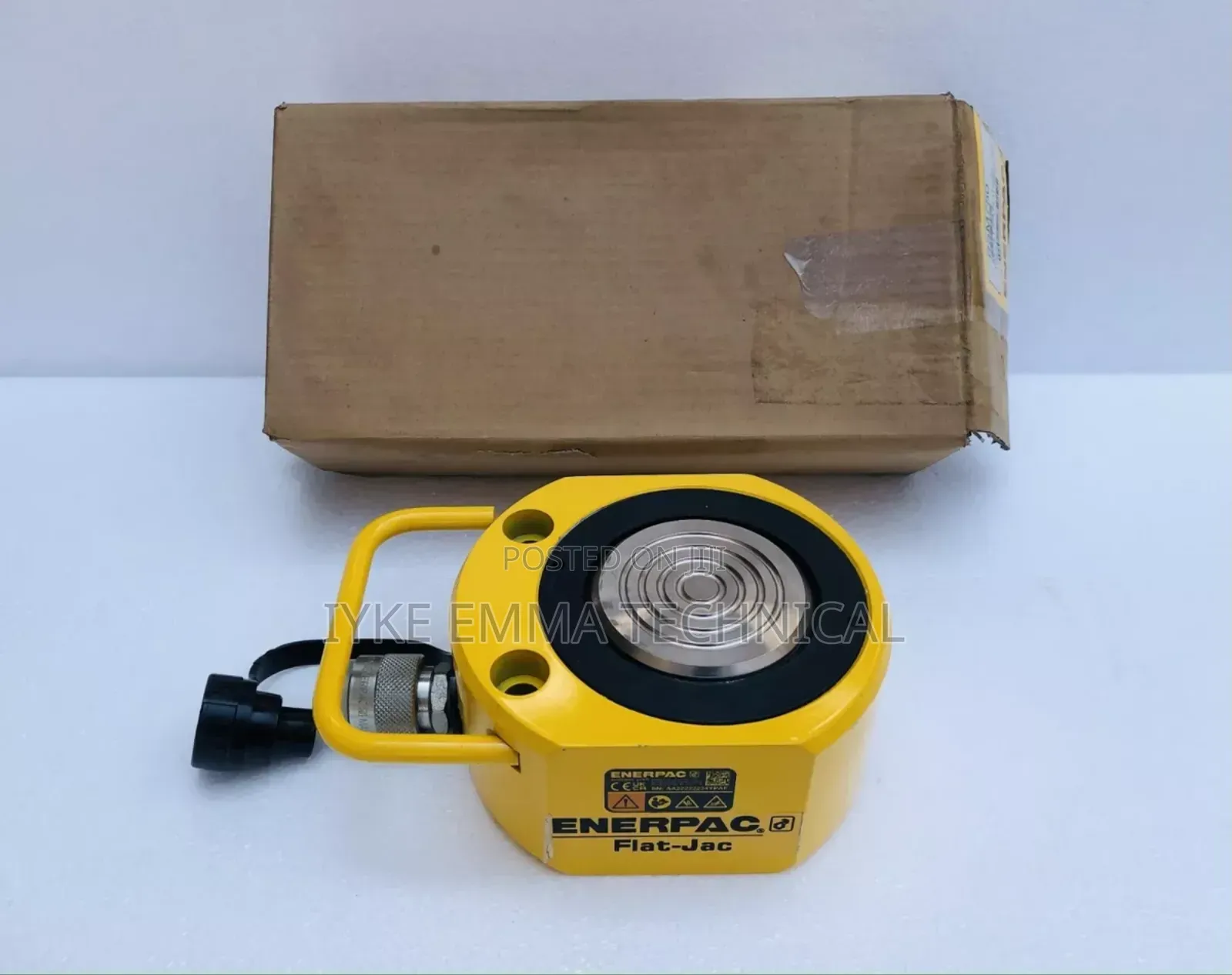 Enerpac RSM Low Profile Hydraulic Cylinder Flat Jac 75 Tons