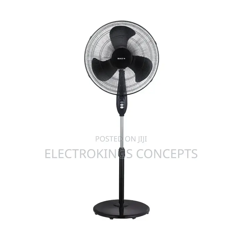 Maxi Standing Fan 18 Inch Black (45-12p)