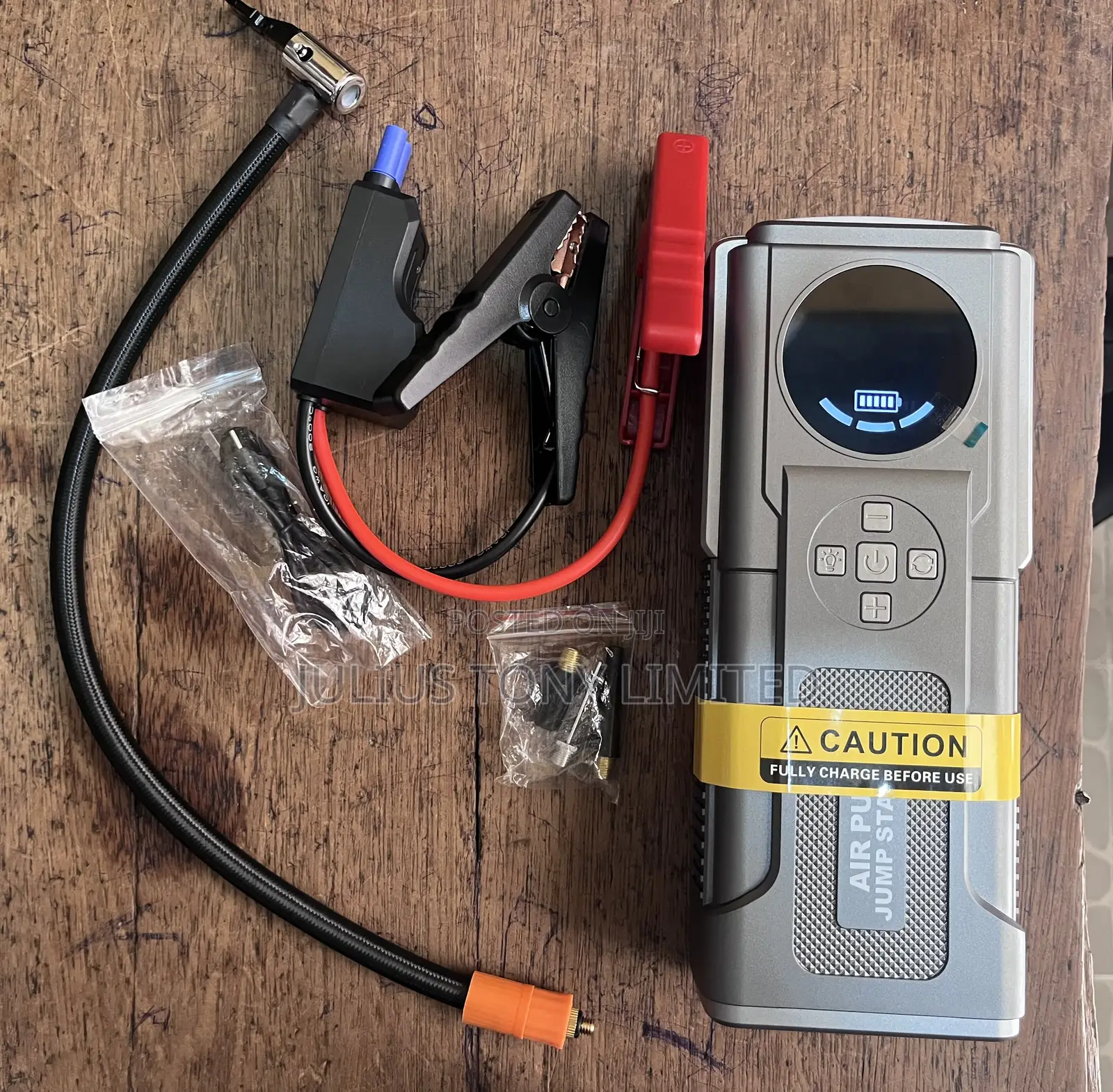 Quality Car Air Pump and Jump Starter Powerbank 24000mah