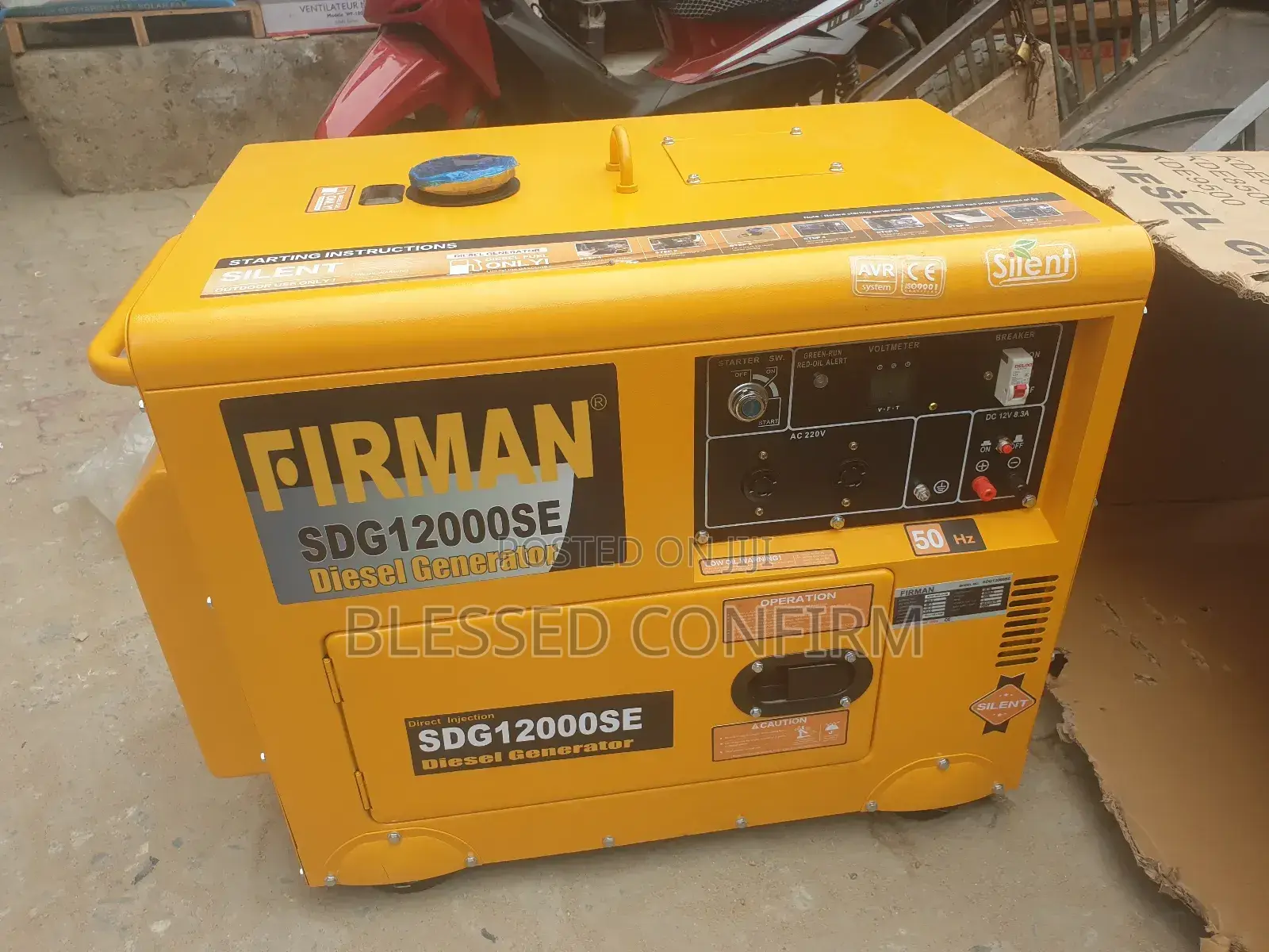 Latest Firman 10kva Key Starter Diesel Generator