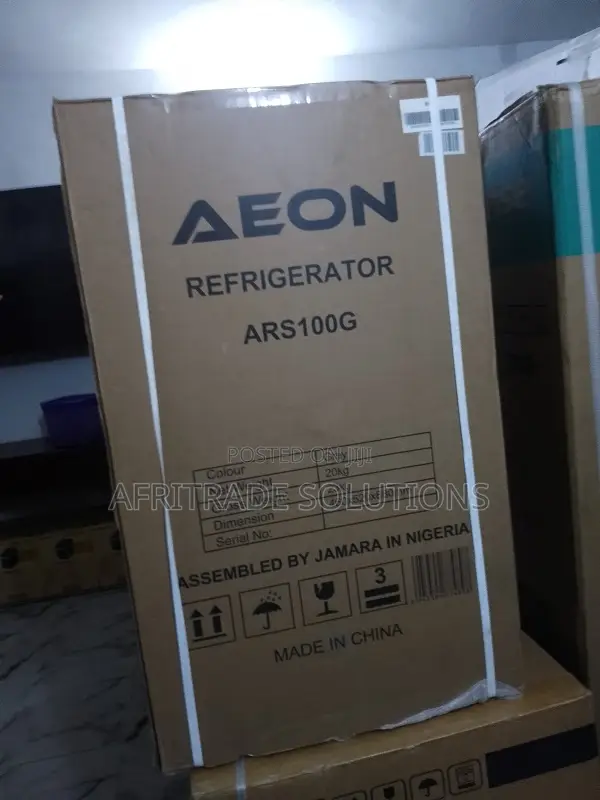 Aeon Ars100g 90l Grey Refrigerator – Sleek Functional