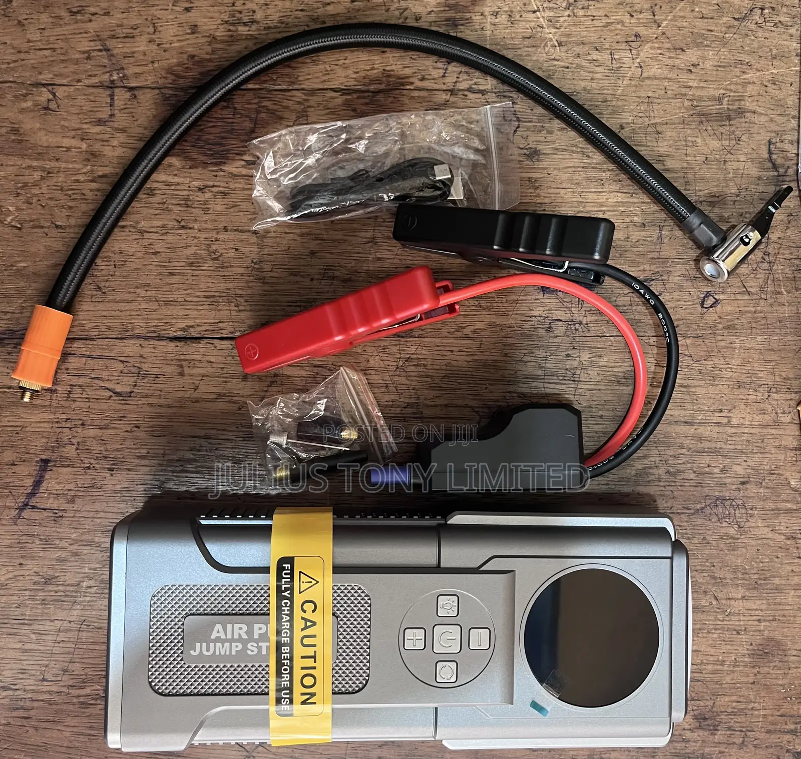 Quality Car Air Pump and Jump Starter Powerbank 24000mah