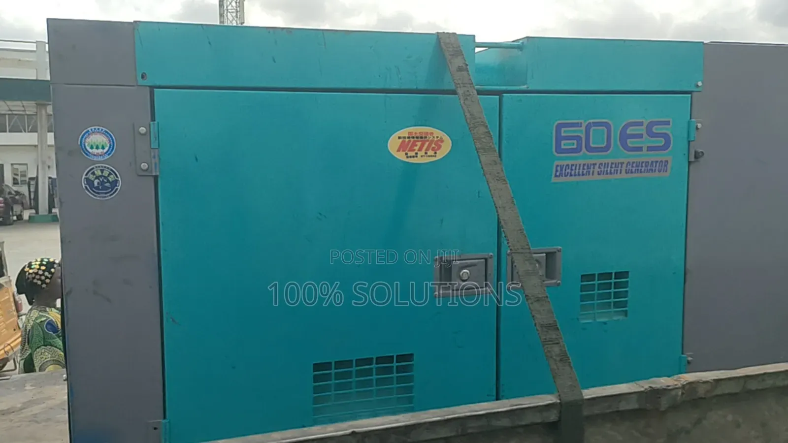 60kva Denyo Japan Sound Proof Generator for Sale