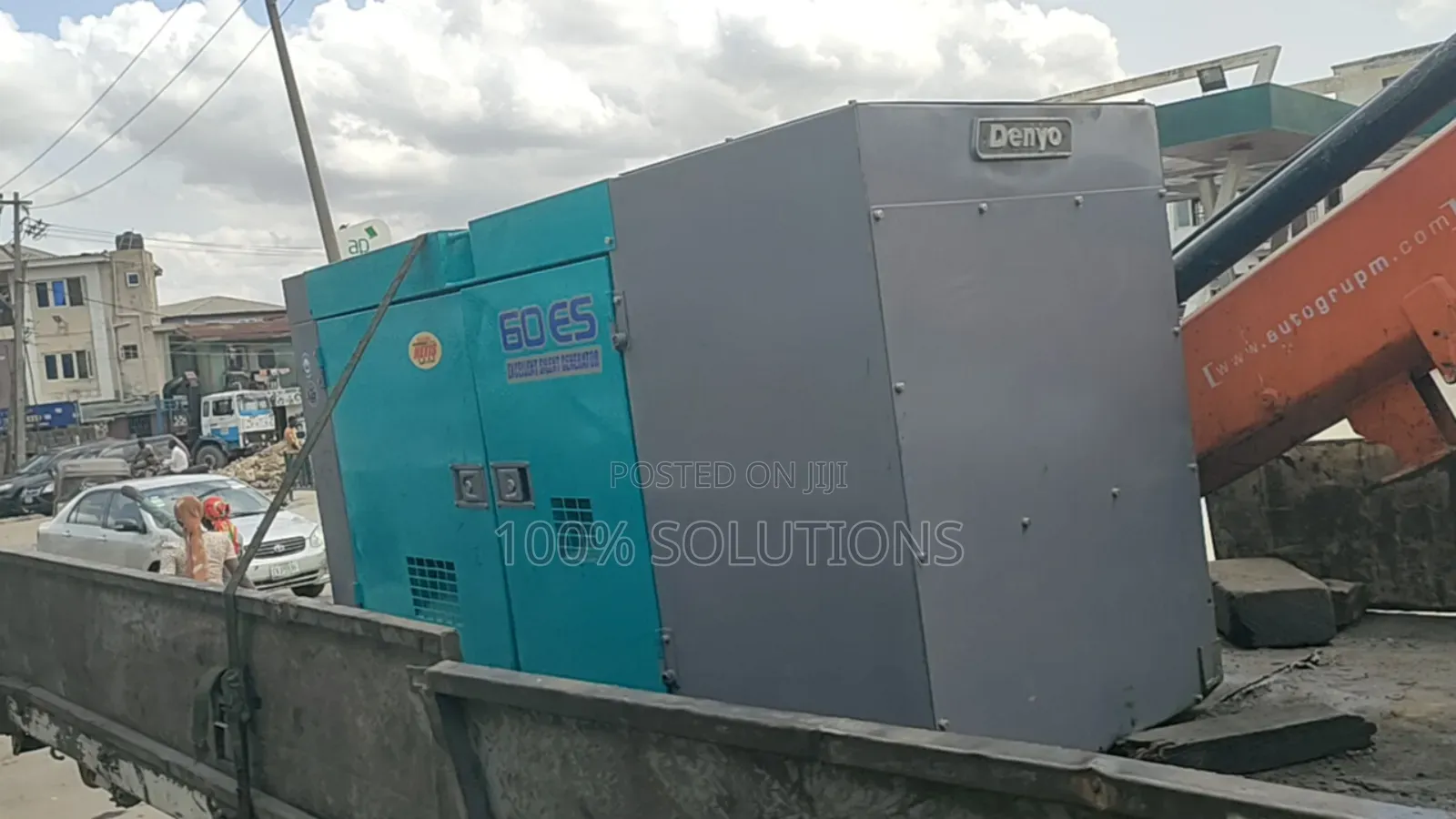 60kva Denyo Japan Sound Proof Generator for Sale