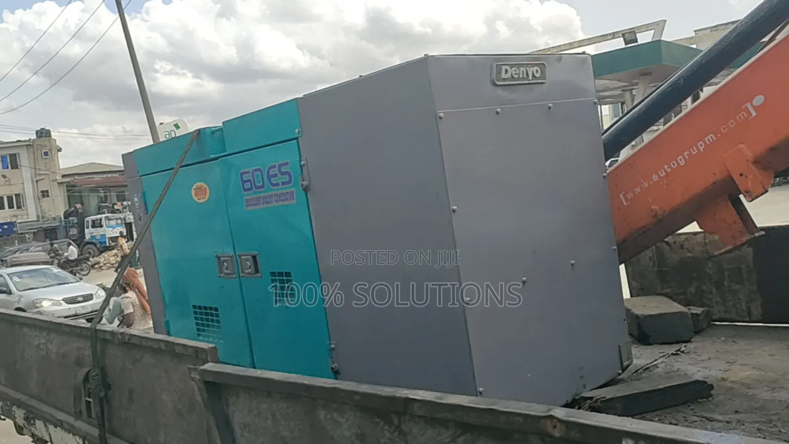 60kva Denyo Japan Sound Proof Generator for Sale