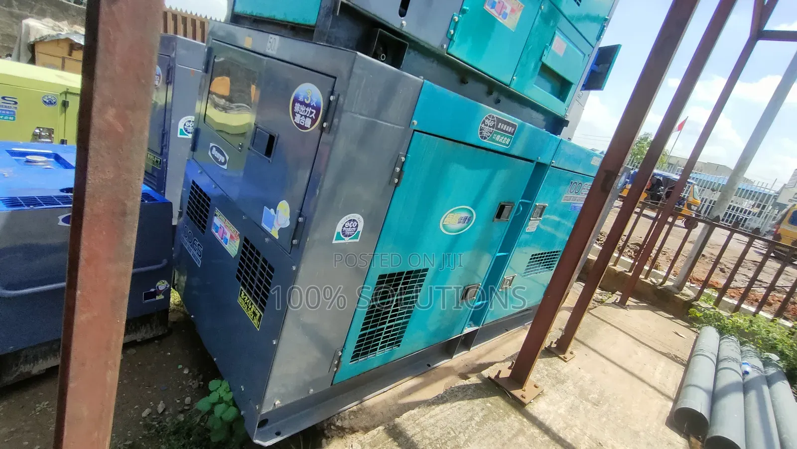 100kva Denyo Japan Sound Proof Generator for Sale