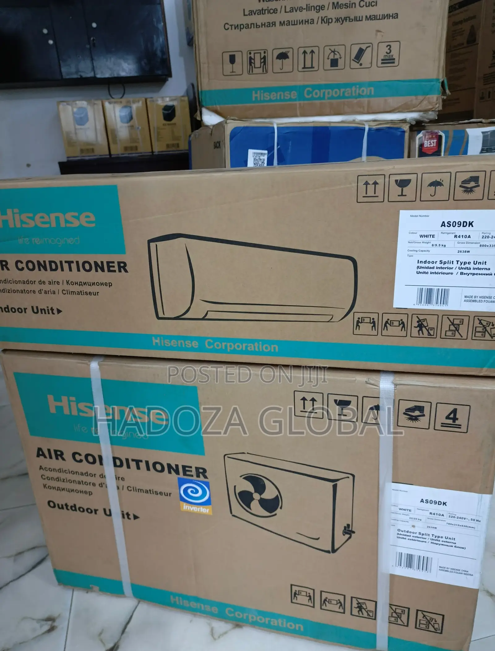 Smart Climate Control - 1hp Hisense Inverter Ac - As09dk