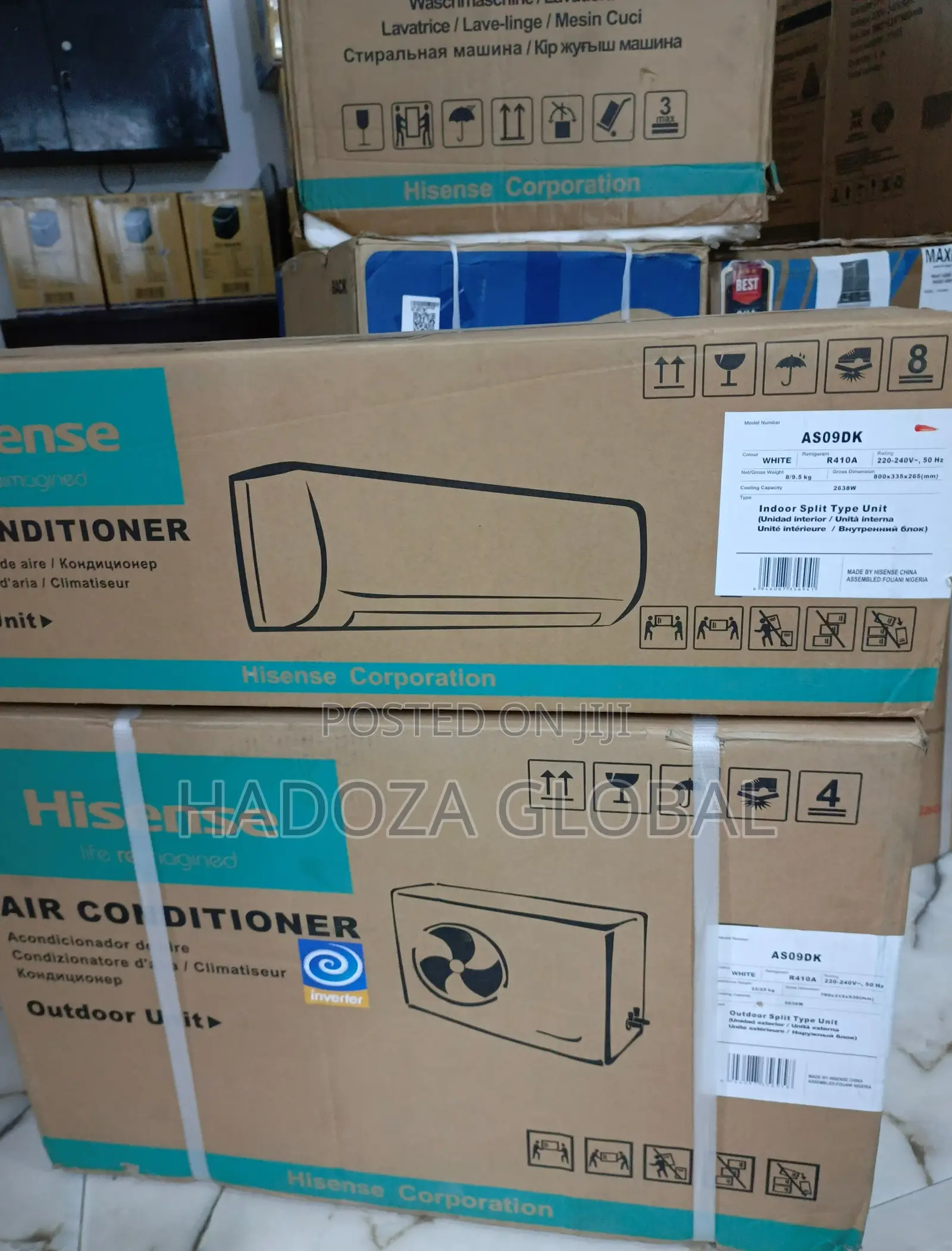 Smart Climate Control - 1hp Hisense Inverter Ac - As09dk
