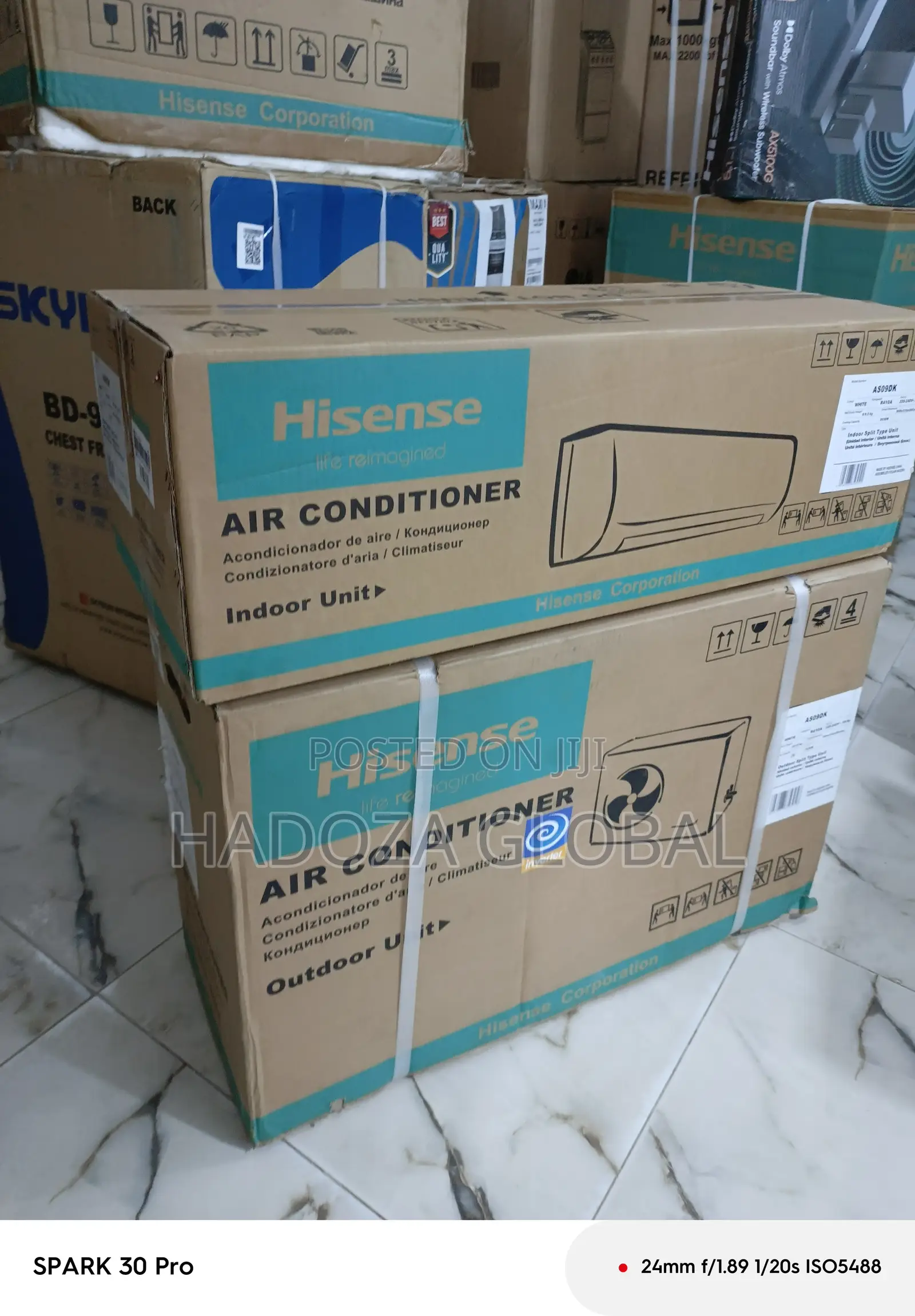 Powerful And Quiet Cooling 1hp Hisense Ac - As09dk