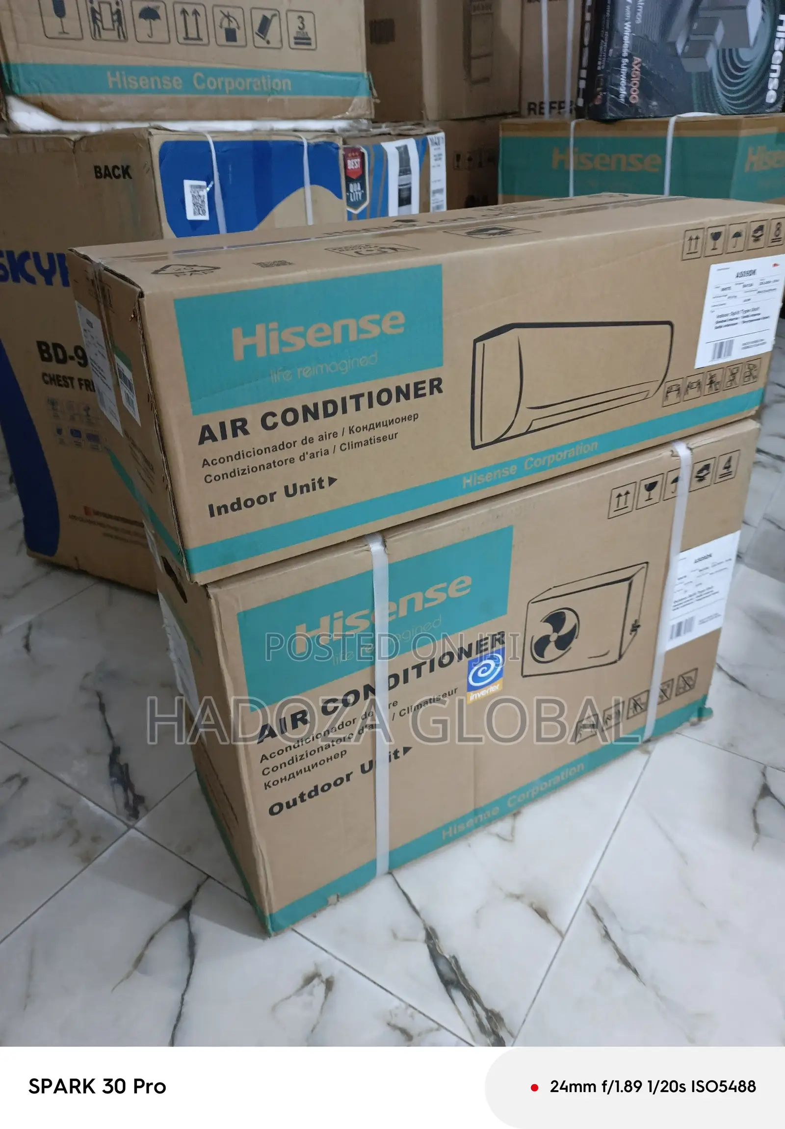 Powerful And Quiet Cooling 1hp Hisense Ac - As09dk