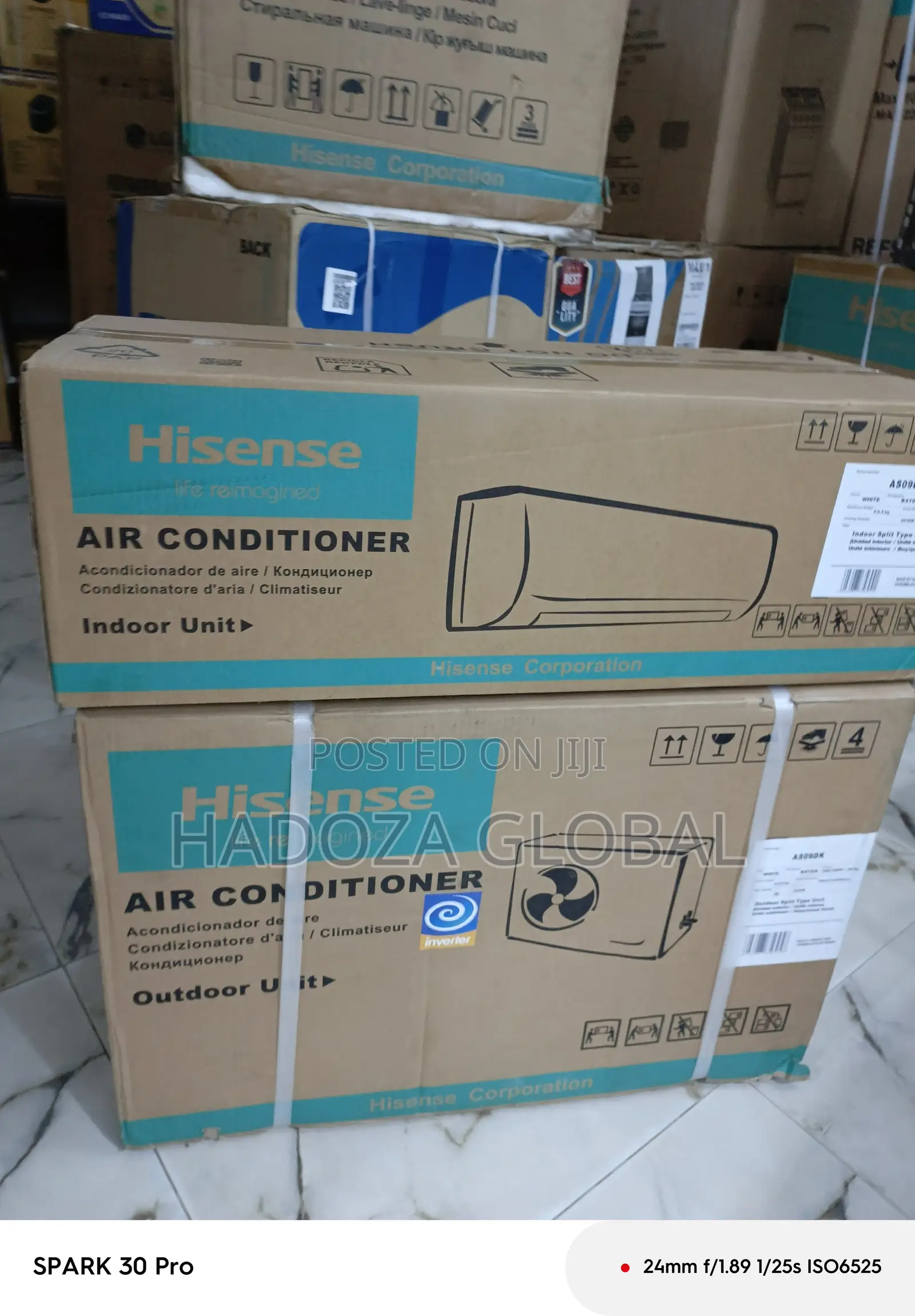 Modern Inverter Ac - Copper Tubing - Hisense As09dk