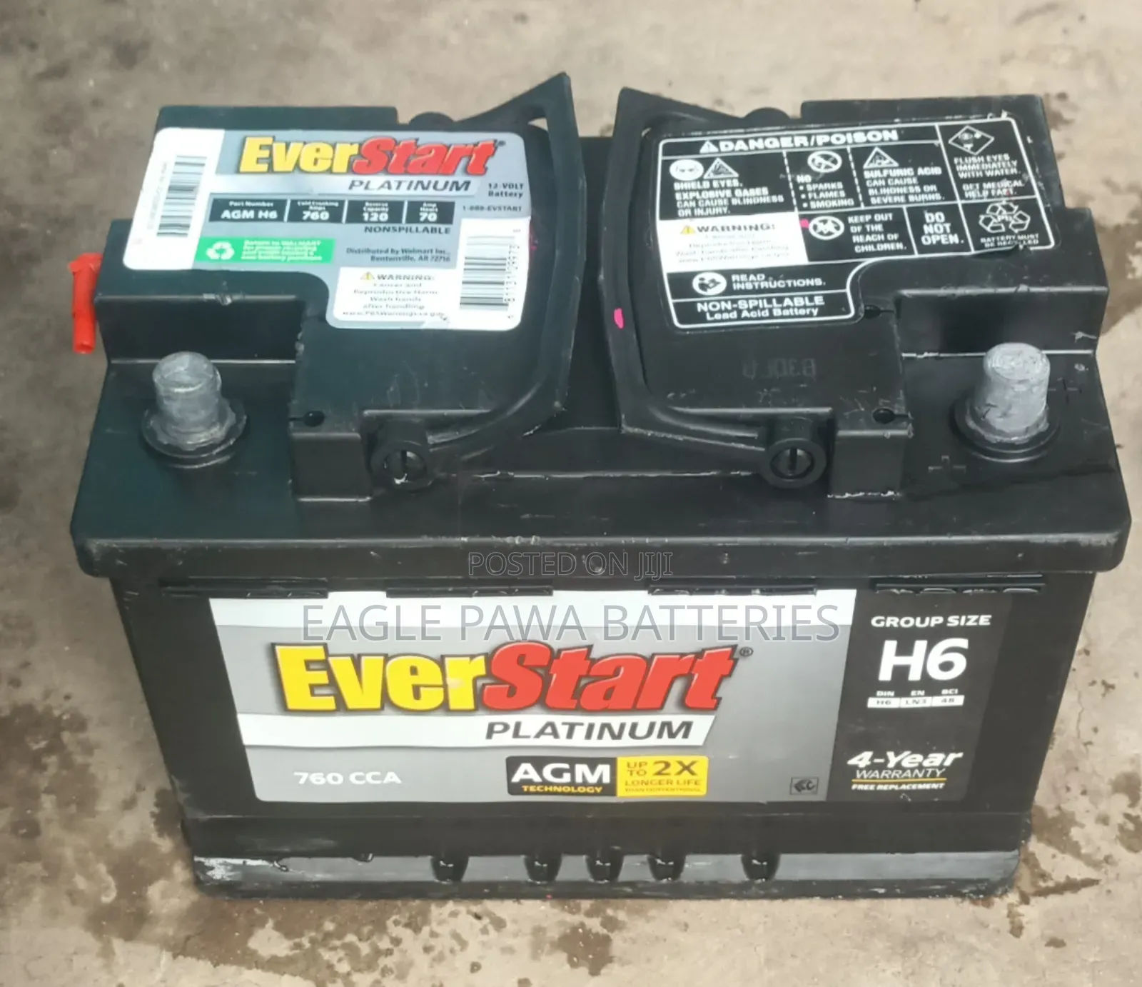 Agm Battery 75ah
