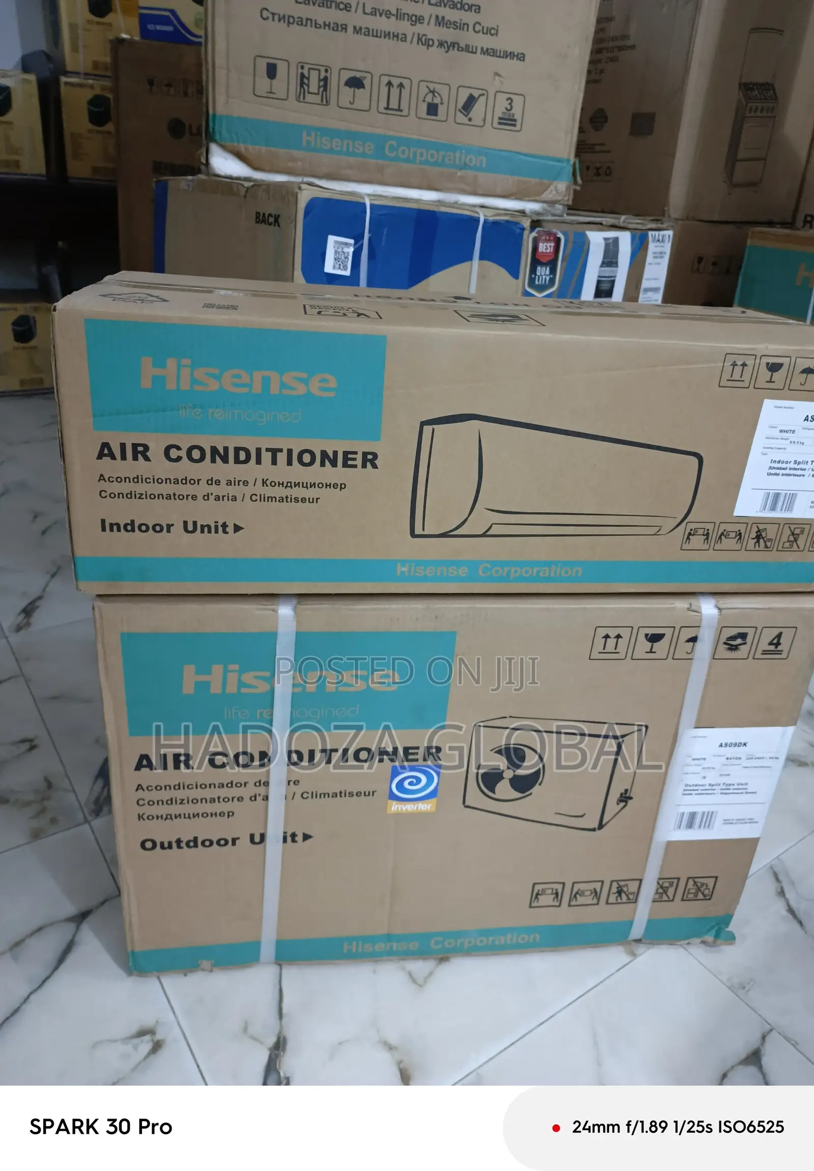Home Inverter Split Unit - Hisense 1hp Ac - As09dk