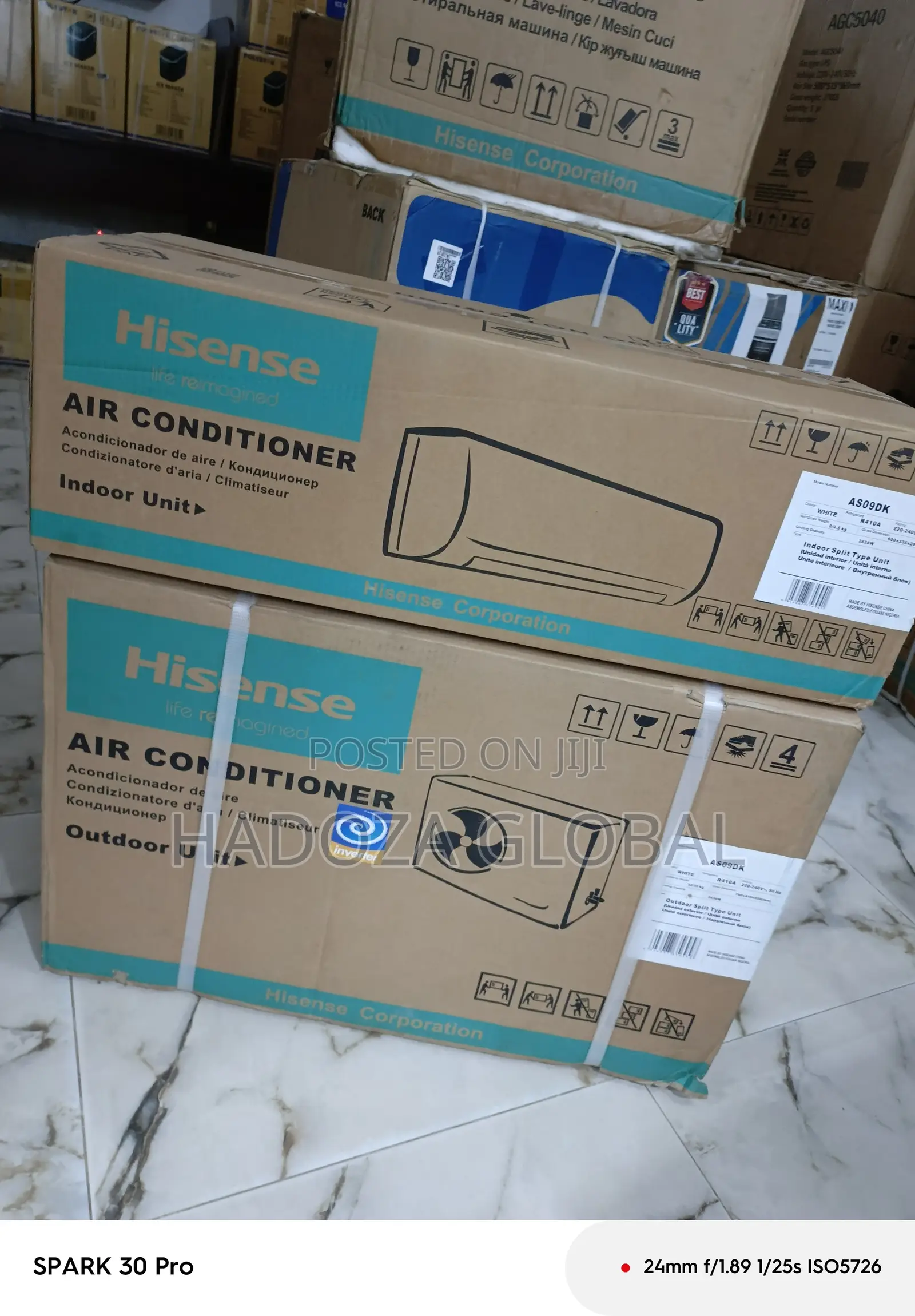 Fast Cooling High Performance Ac - Hisense 1hp - As09dk