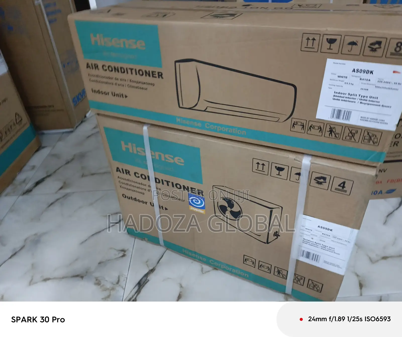 Premium Air Conditioner - 1hp Power Hisense - As09dk