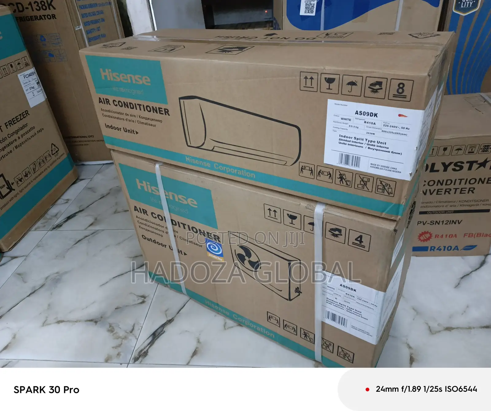 Wall Air Conditioner - 1hp Inverter Based - Hisense - As09dk