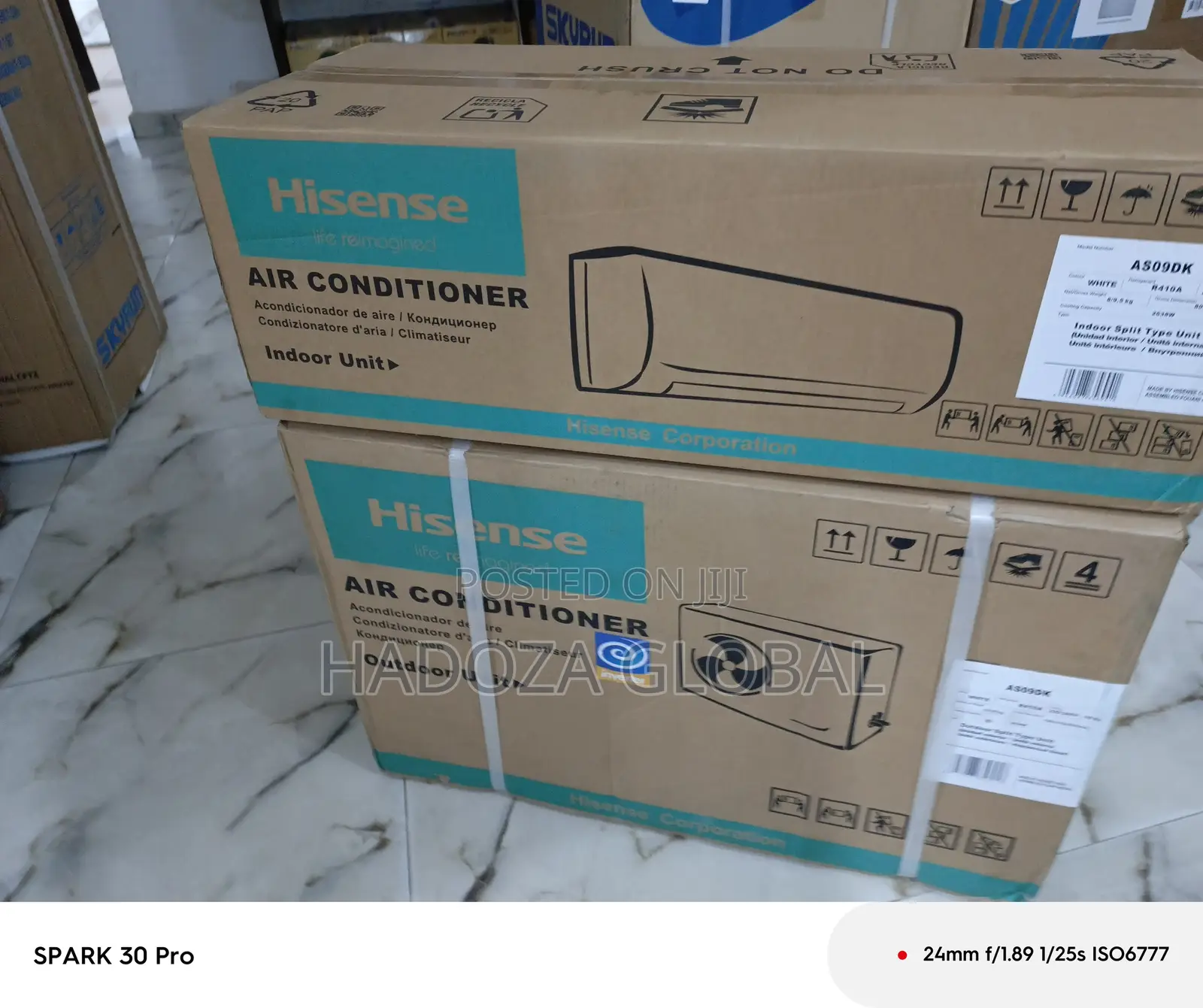 Eco-friendly 1hp Cooling System - Hisense Brand - As09dk