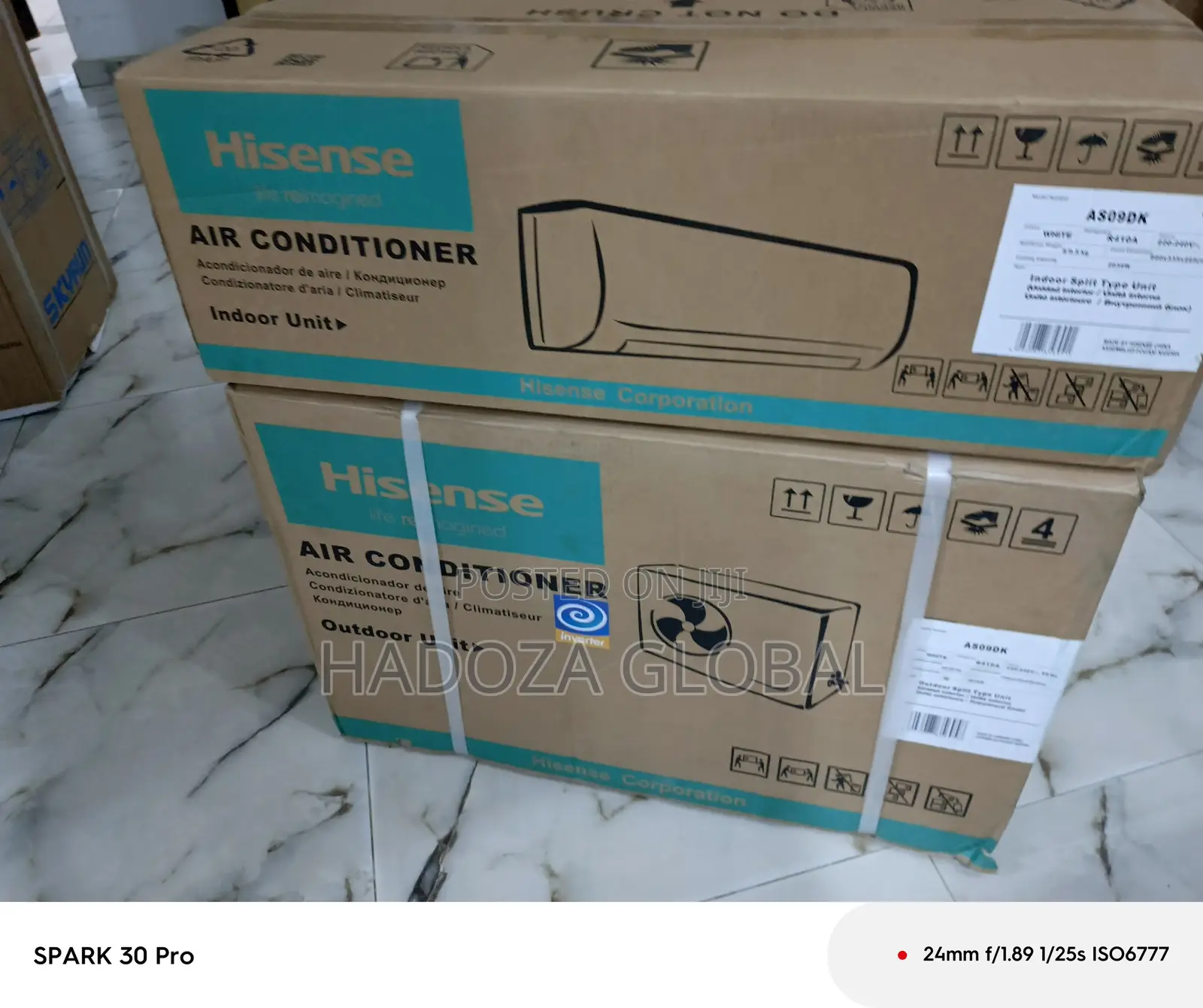 Eco-friendly 1hp Cooling System - Hisense Brand - As09dk