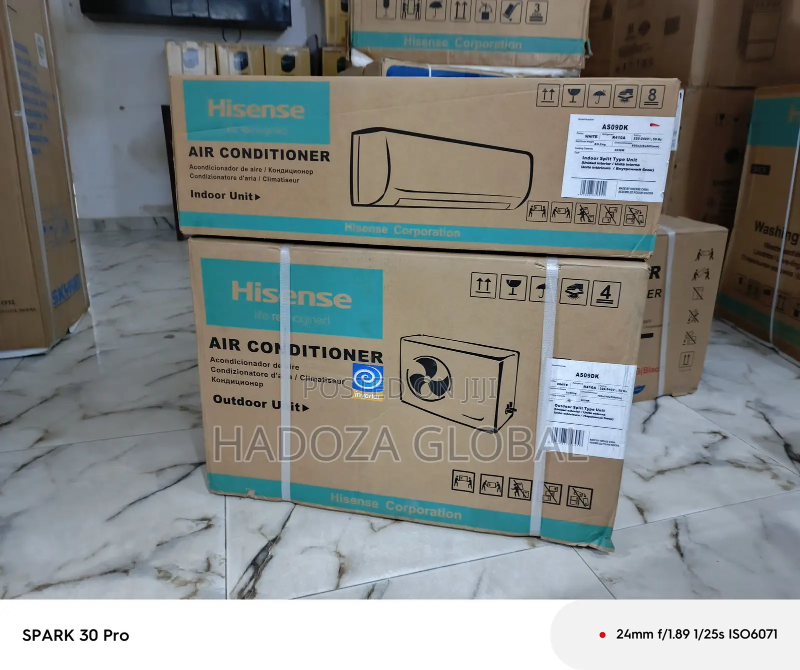 Afffordable Copper-coil Air Conditioner - 1hp Hisense As09dk