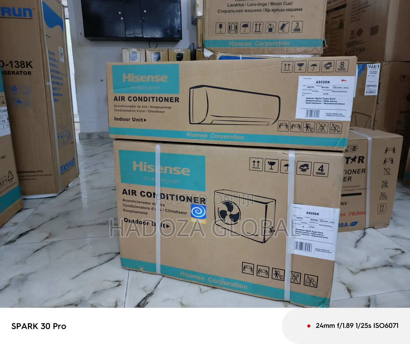 Easy Fit Wall Ac - Hisense Inverter 1hp - As09dk