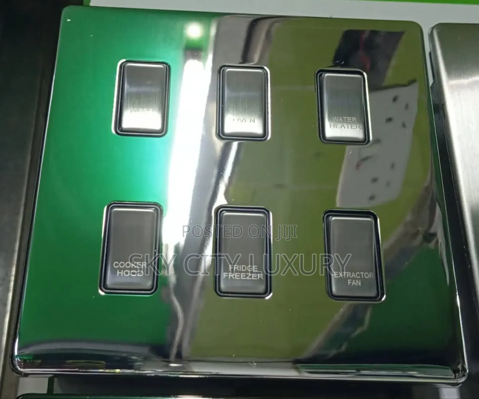 6gang Metal Switch