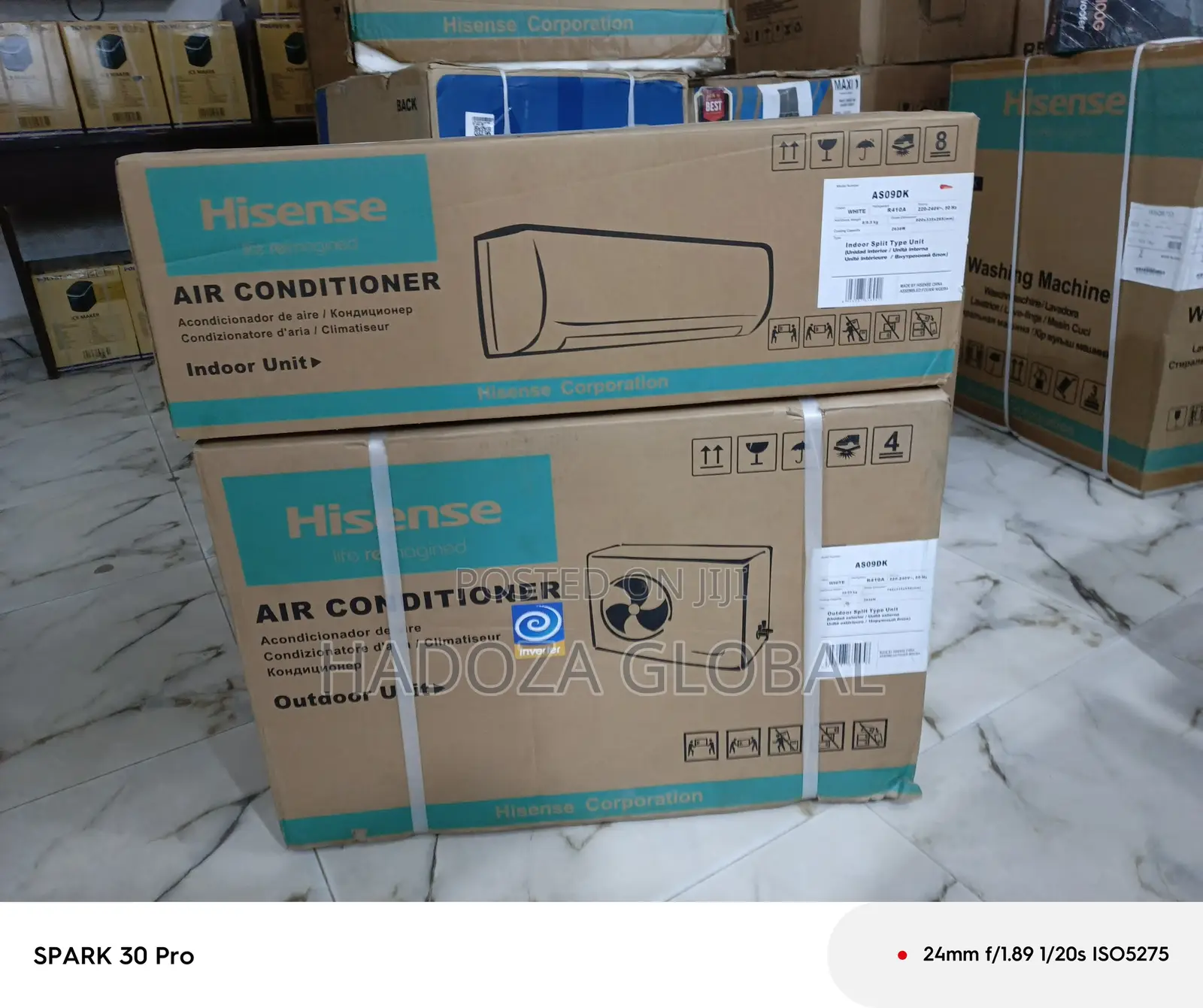 Room-ready Ac - 1hp Inverter Tech Ac - Hisense - As09dk