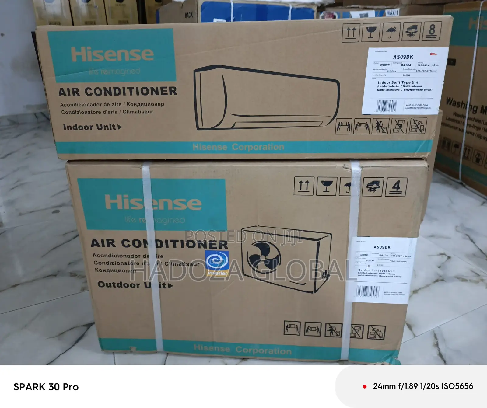 Advanced 1hp Cooling Unit With Inverter - Hisense Ac As09dk